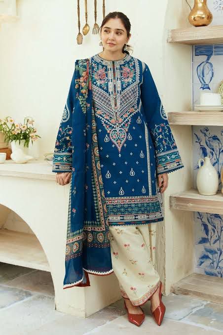 Zara ShahJhan 3pc Dhanak