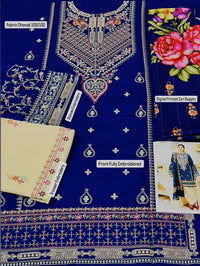 Zara ShahJhan 3pc Dhanak