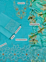 Zara ShahJhan 3pc Dhanak
